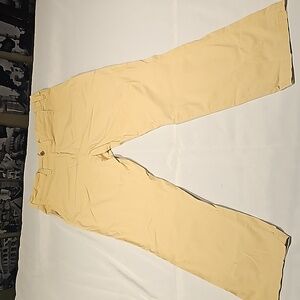 The Territory Ahead mens tan  lightweight adjustable waist chinos size 34/30